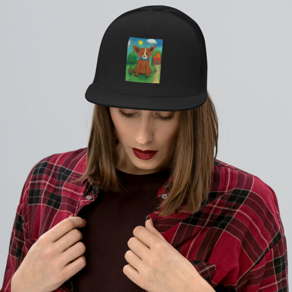 Brown Dog Trucker Cap - Image 3