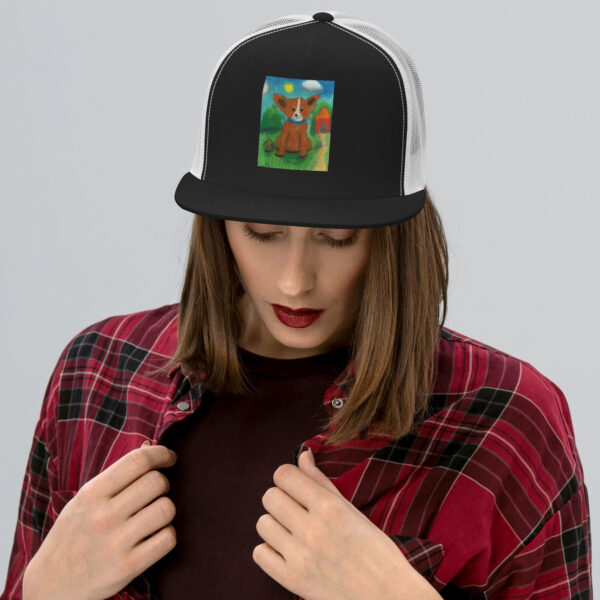 Brown Dog Trucker Cap - Image 2