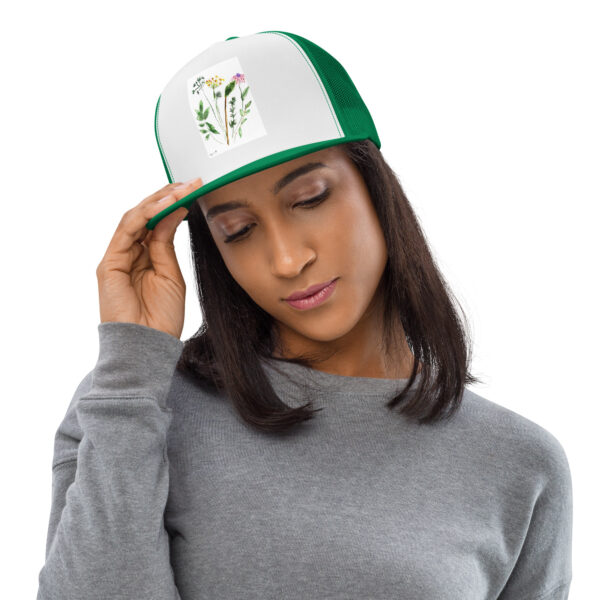 Flowers Trucker Cap - Image 11