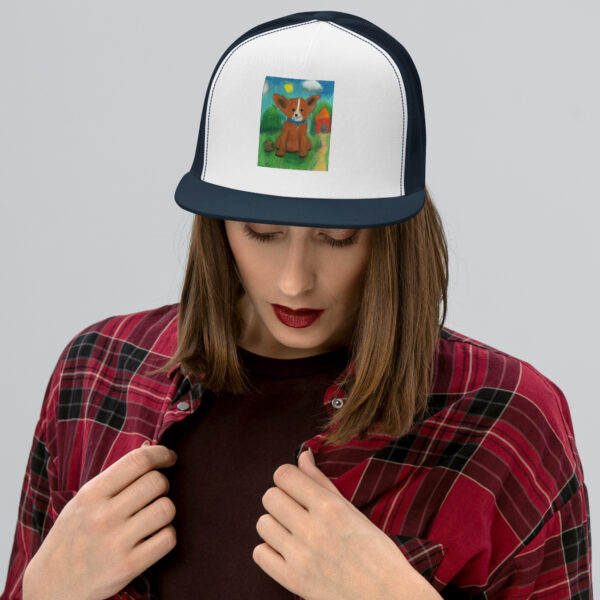 Brown Dog Trucker Cap - Image 10