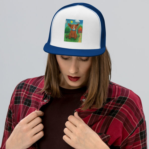 Brown Dog Trucker Cap - Image 11