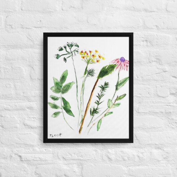 Flowers Framed canvas - Image 2
