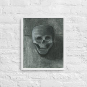 Skull Framed canvas
