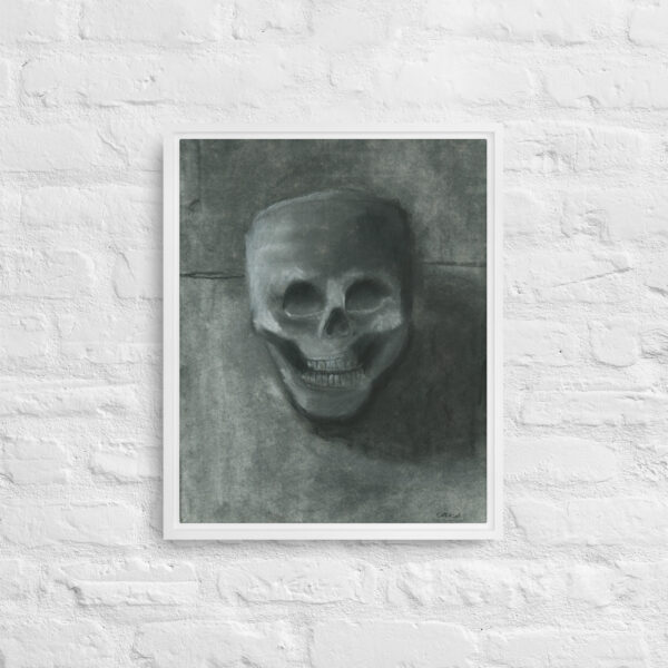 Skull Framed canvas