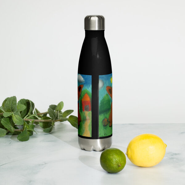 Brown Dog Stainless steel water bottle - Image 3