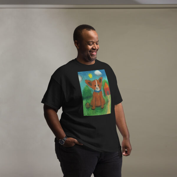 Brown Dog Unisex classic tee - Image 2