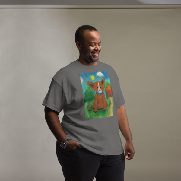 Brown Dog Unisex classic tee - Image 7