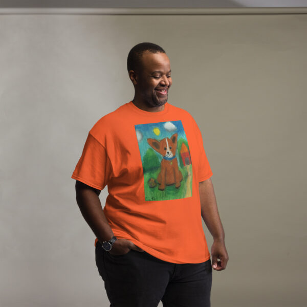 Brown Dog Unisex classic tee - Image 9