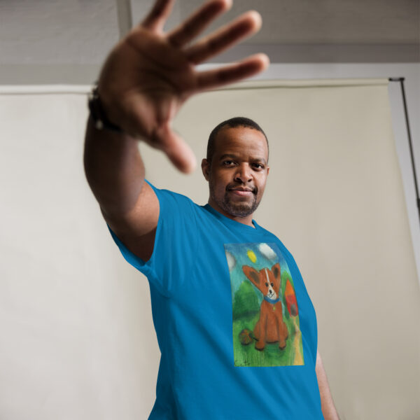 Brown Dog Unisex classic tee - Image 6