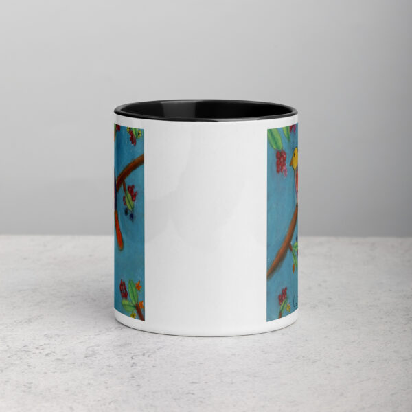 Bird Mug with Color Inside - Image 2