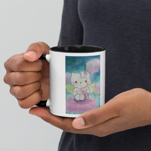 Hello Kitty Angel Mug with Color Inside - Image 3