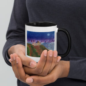 Night Sky Mug with Color Inside