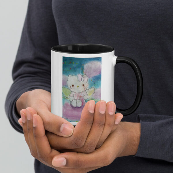 Hello Kitty Angel Mug with Color Inside - Image 2