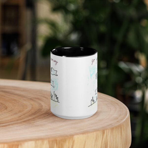 Fish Mug with Color Inside - Image 5