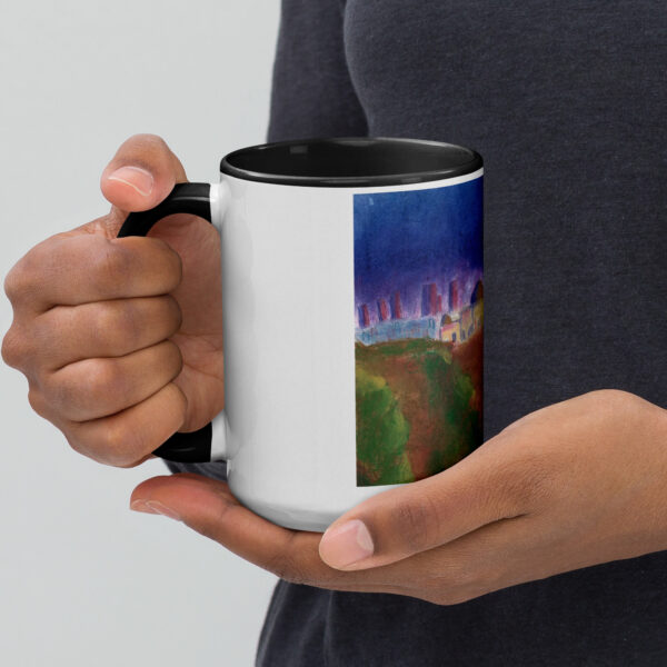 Night Sky Mug with Color Inside - Image 4