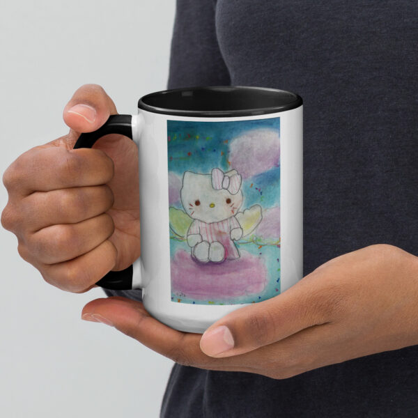 Hello Kitty Angel Mug with Color Inside - Image 5