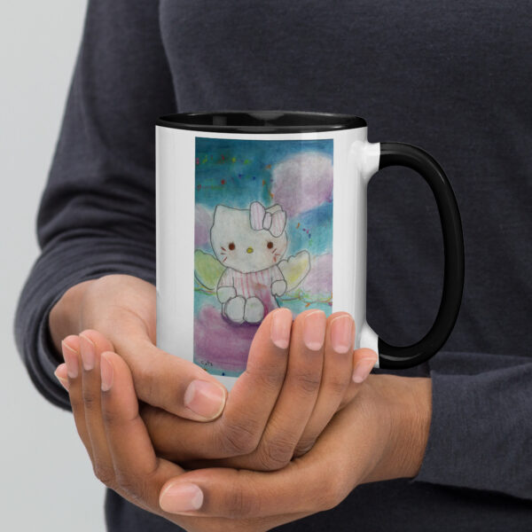 Hello Kitty Angel Mug with Color Inside - Image 4