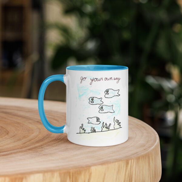Fish Mug with Color Inside - Image 27