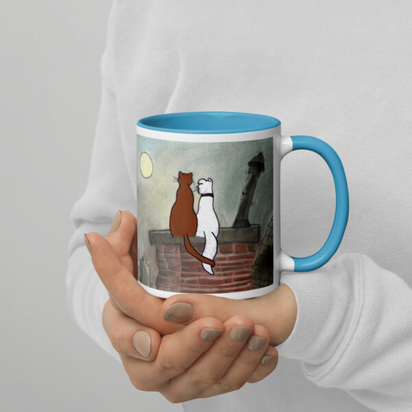 Cat and Dog Mug with Color Inside - Image 18