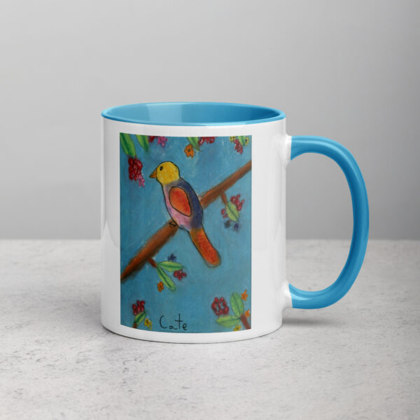 Bird Mug with Color Inside - Image 27
