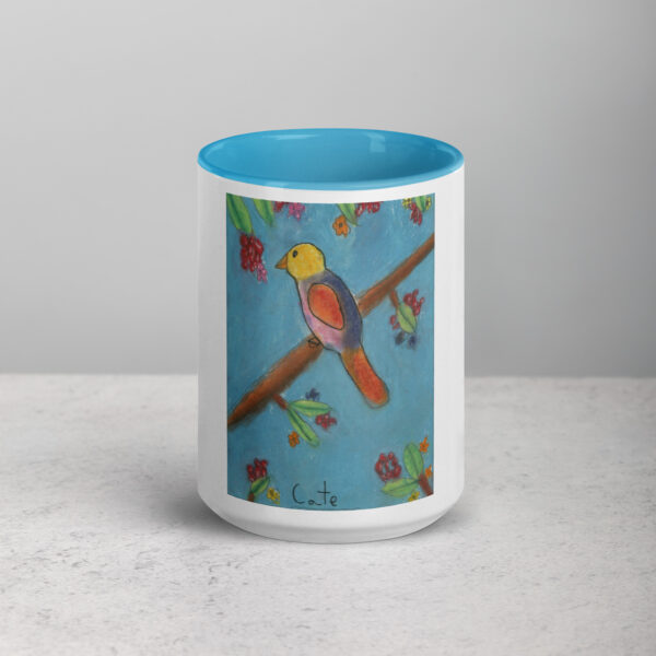 Bird Mug with Color Inside - Image 28