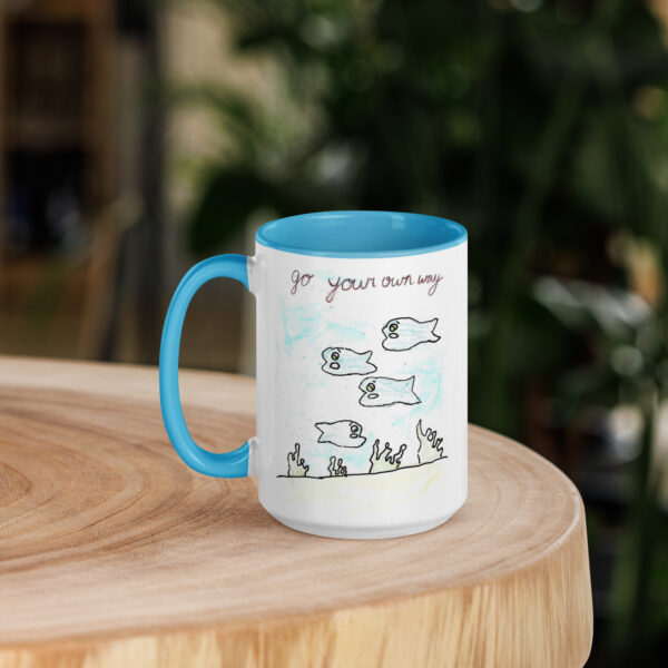Fish Mug with Color Inside - Image 29
