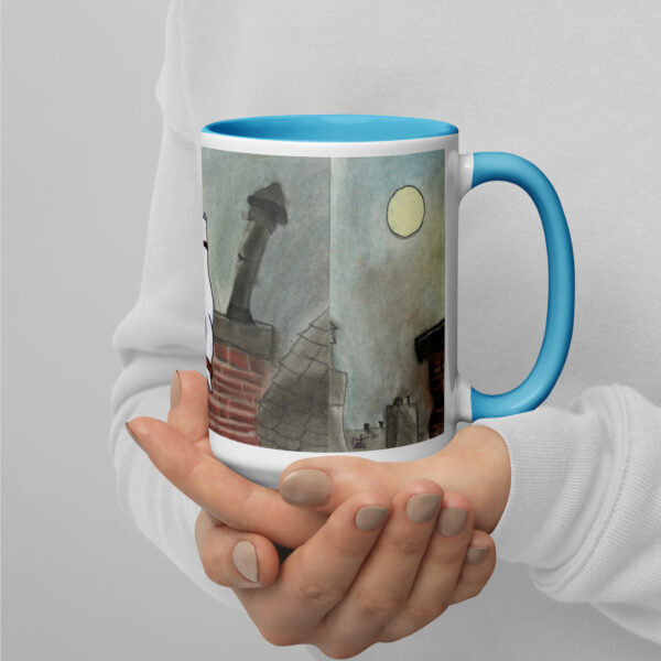 Cat and Dog Mug with Color Inside - Image 20