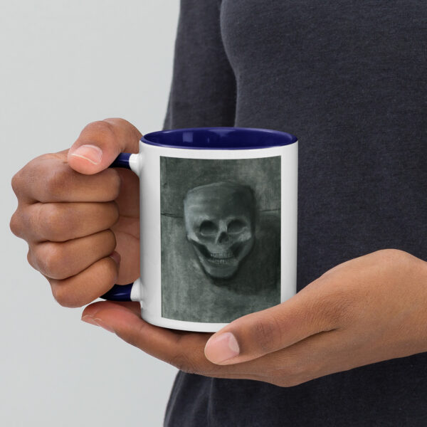 Skull Mug with Color Inside - Image 6