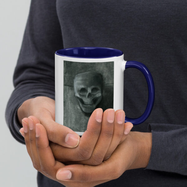 Skull Mug with Color Inside - Image 5
