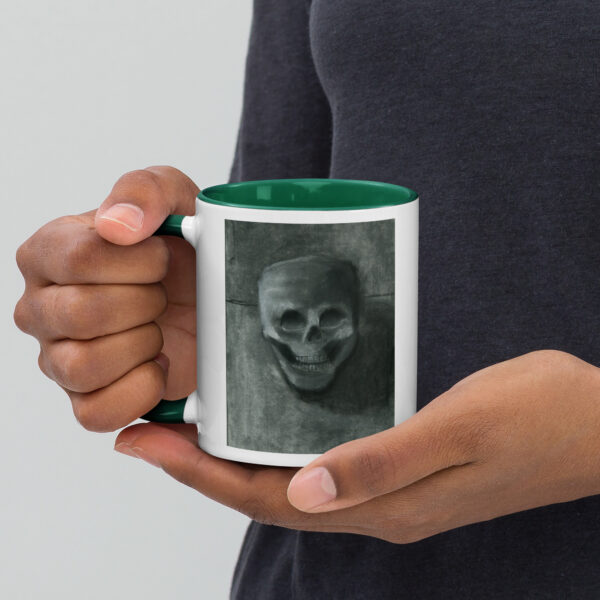 Skull Mug with Color Inside - Image 12