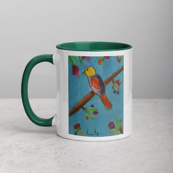 Bird Mug with Color Inside - Image 17