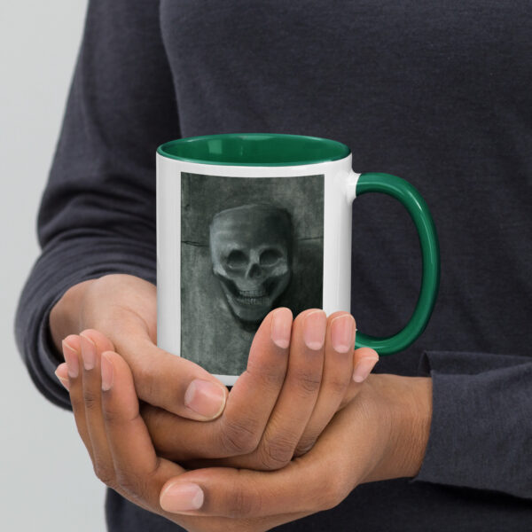 Skull Mug with Color Inside - Image 11