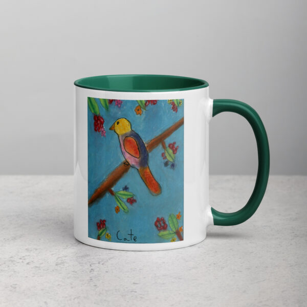 Bird Mug with Color Inside - Image 18