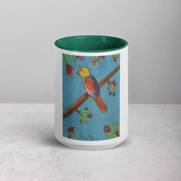 Bird Mug with Color Inside - Image 19