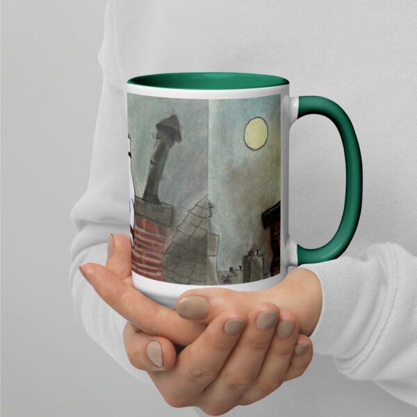 Cat and Dog Mug with Color Inside - Image 15