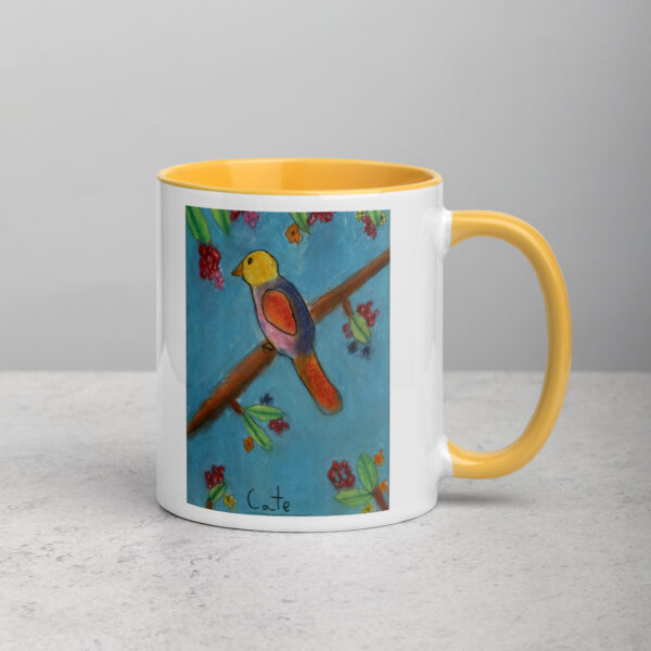 Bird Mug with Color Inside - Image 36