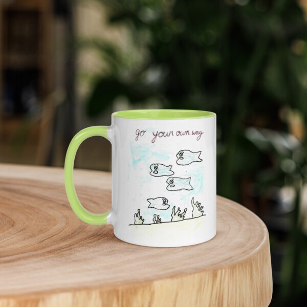 Fish Mug with Color Inside - Image 38