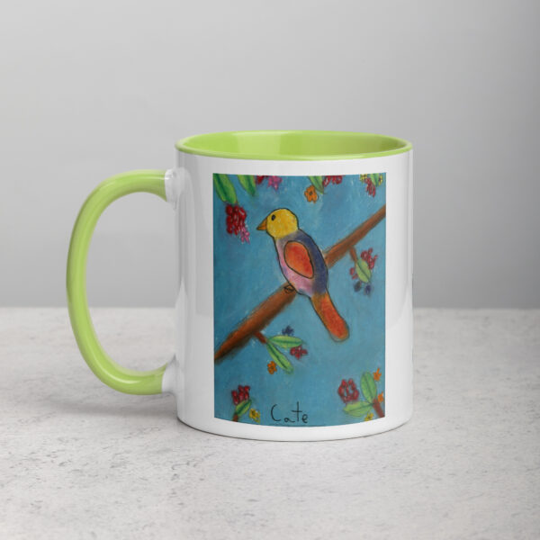 Bird Mug with Color Inside - Image 38
