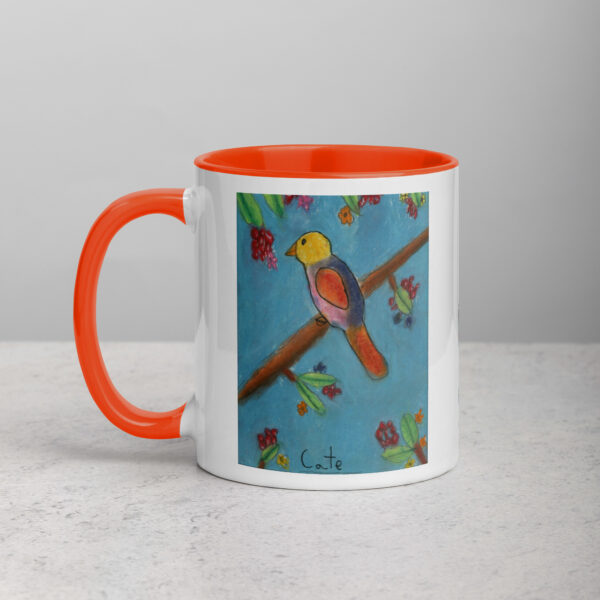 Bird Mug with Color Inside - Image 23