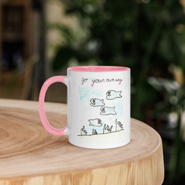 Fish Mug with Color Inside - Image 32