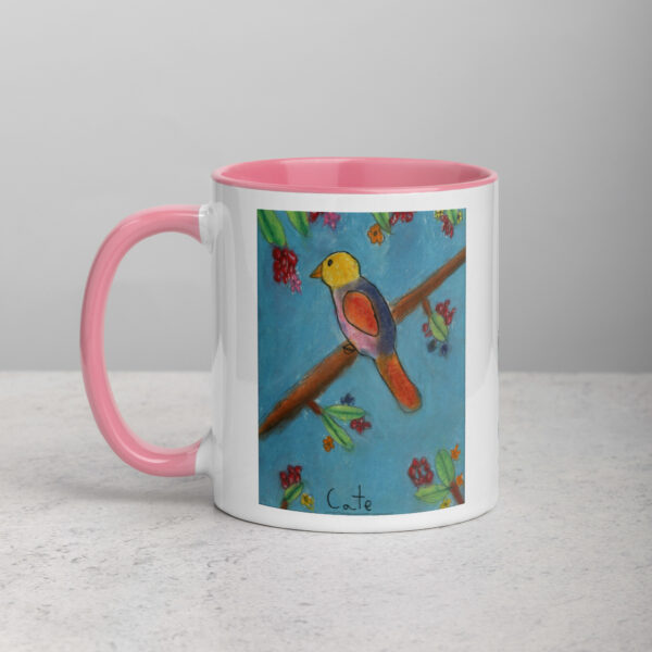 Bird Mug with Color Inside - Image 32