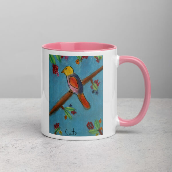 Bird Mug with Color Inside - Image 33