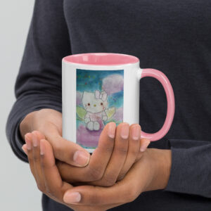 Hello Kitty Angel Mug with Color Inside