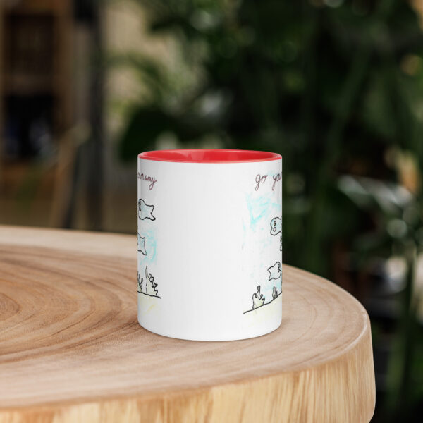 Fish Mug with Color Inside - Image 11