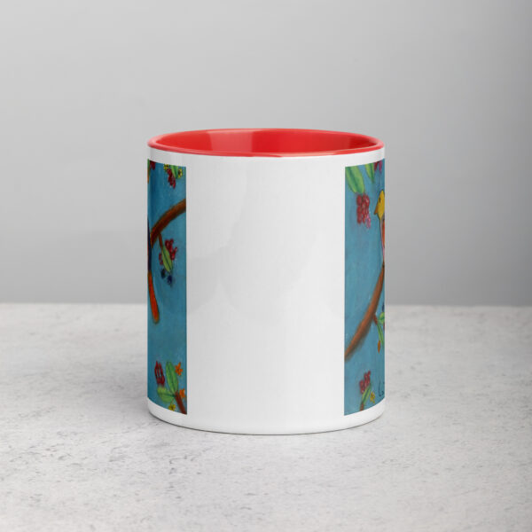 Bird Mug with Color Inside - Image 10