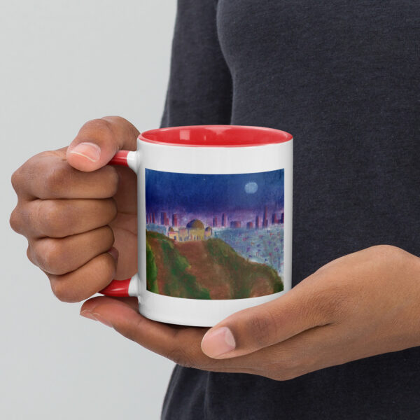 Night Sky Mug with Color Inside - Image 8