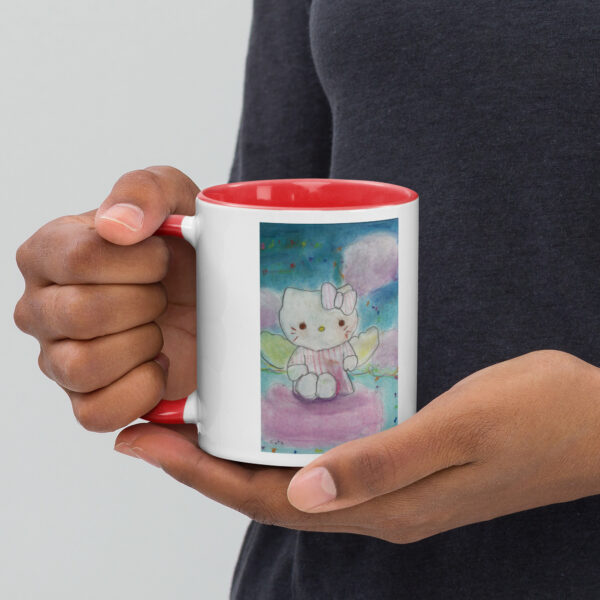 Hello Kitty Angel Mug with Color Inside - Image 9