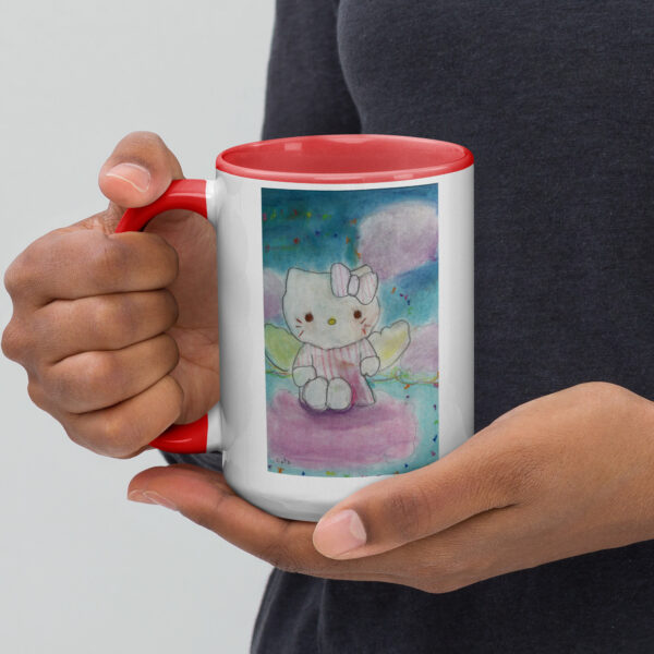 Hello Kitty Angel Mug with Color Inside - Image 11