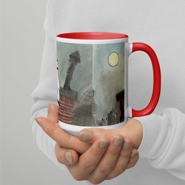 Cat and Dog Mug with Color Inside - Image 11