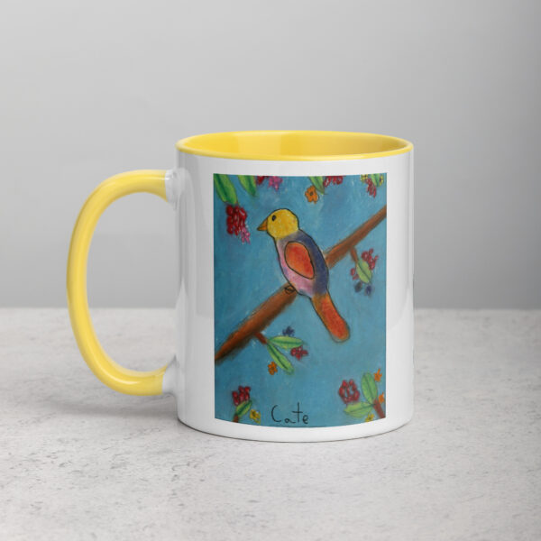 Bird Mug with Color Inside - Image 41